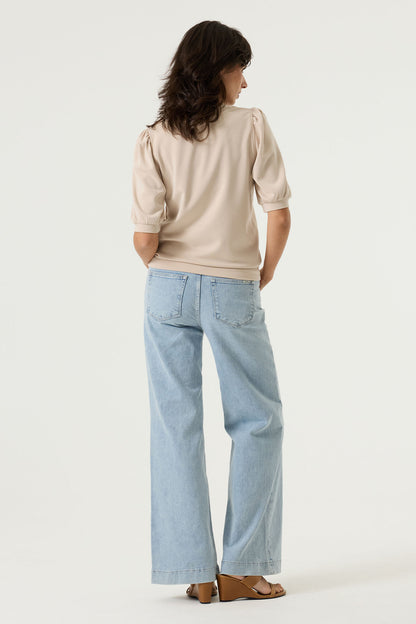 GARCIA SWEAT-ROCK TEE - ROCK BEIGE