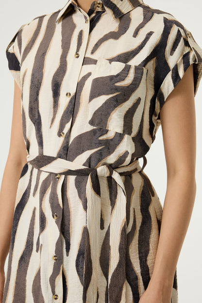 GARCIA ALLOVER PRINT DRESS - TURTLEDOVE