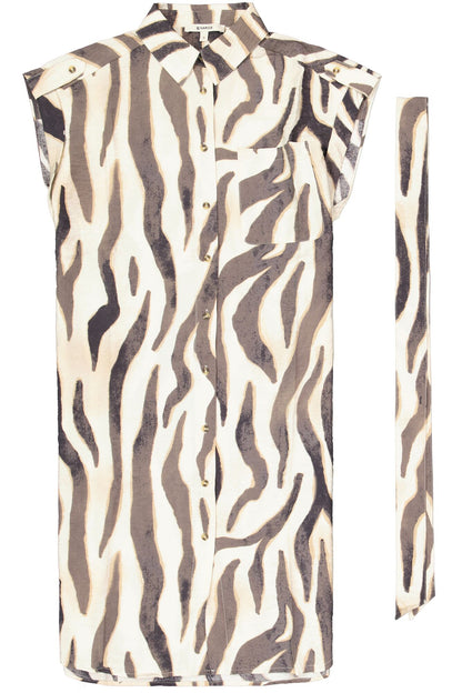 GARCIA ALLOVER PRINT DRESS - TURTLEDOVE
