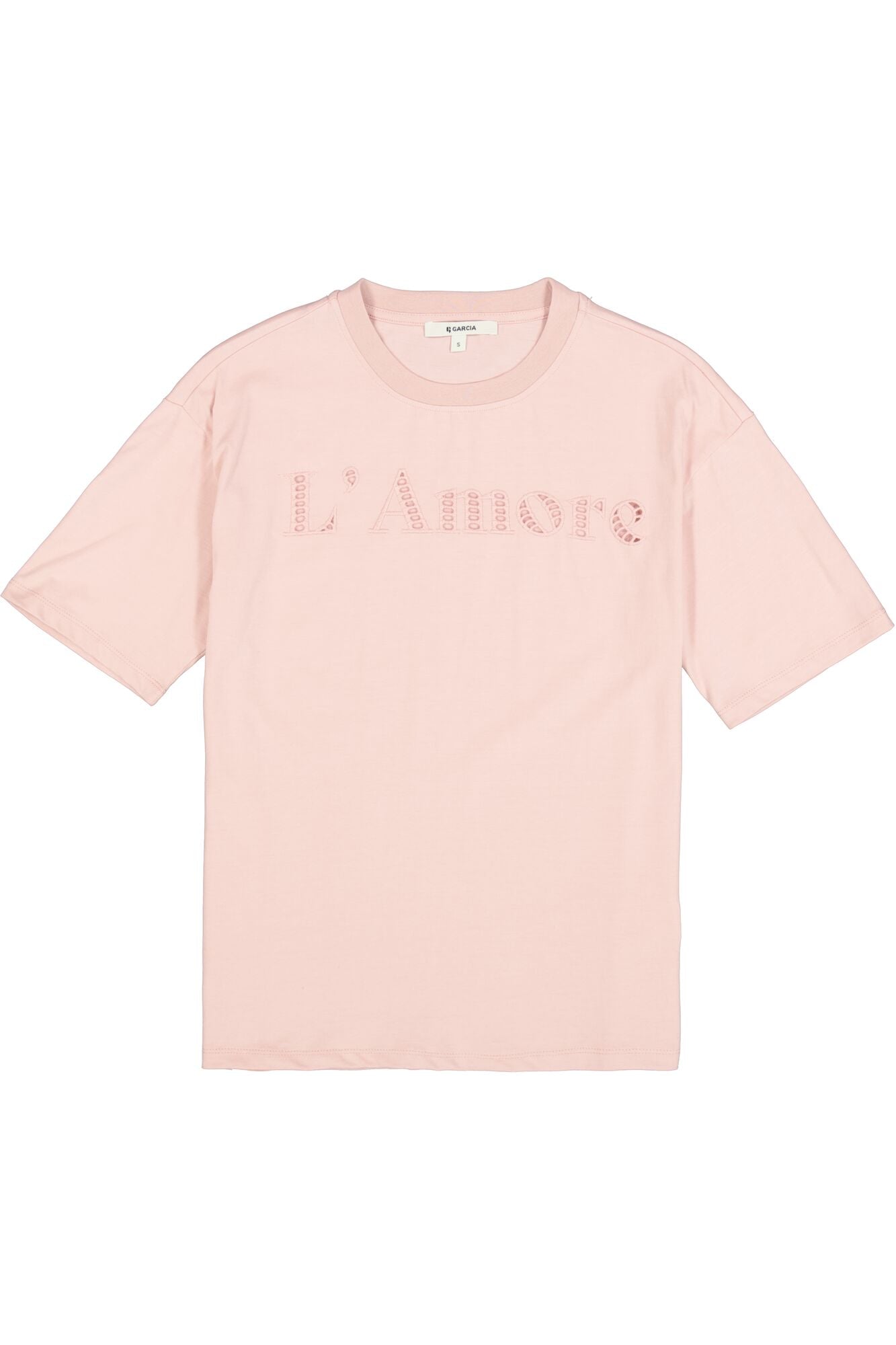 GARCIA SHORT SLEEVE T-SHIRT - DUSTY PINK