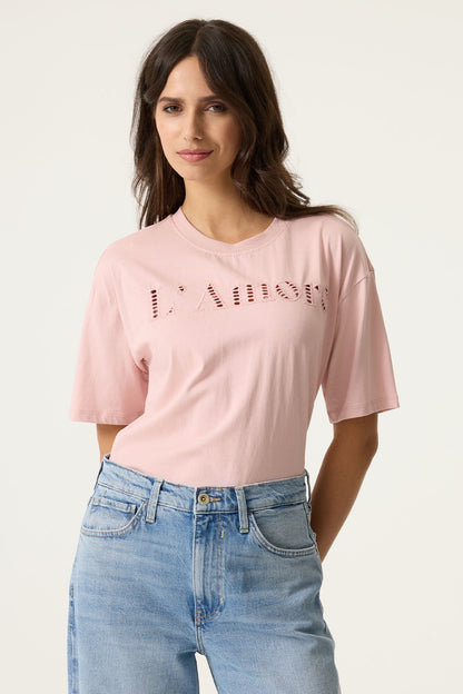 GARCIA SHORT SLEEVE T-SHIRT - DUSTY PINK