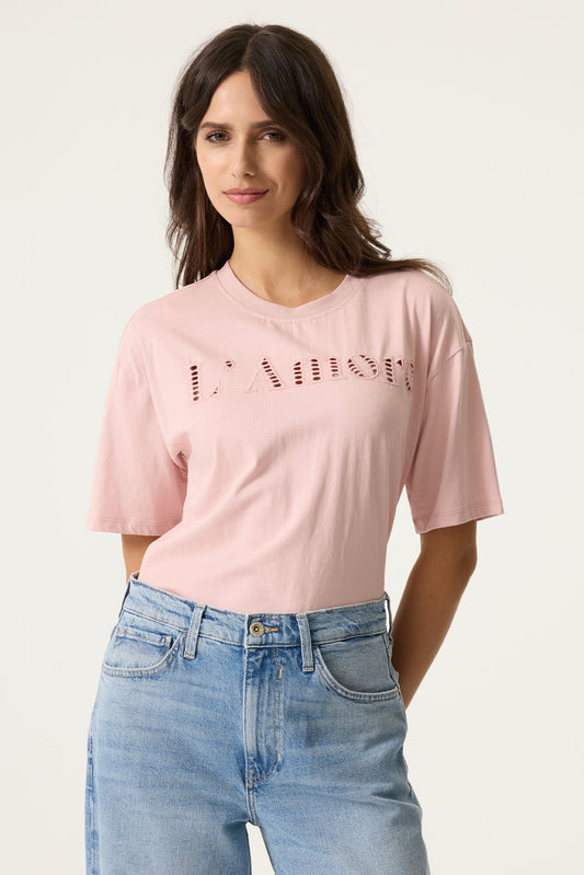 GARCIA SHORT SLEEVE T-SHIRT - DUSTY PINK