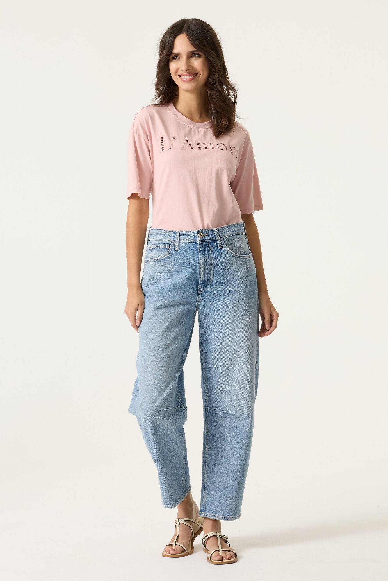 GARCIA SHORT SLEEVE T-SHIRT - DUSTY PINK