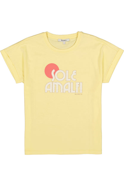 GARCIA SOLE AMALFI T-SHIRT - LUSH LEMON