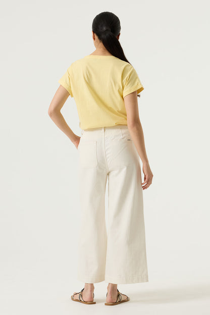 GARCIA SOLE AMALFI T-SHIRT - LUSH LEMON