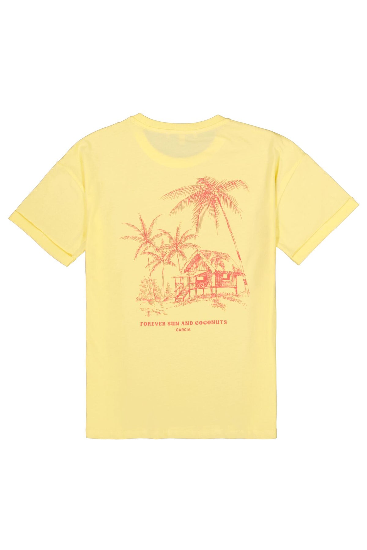 GARCIA ALOHA T-SHIRT - LUSH LEMON