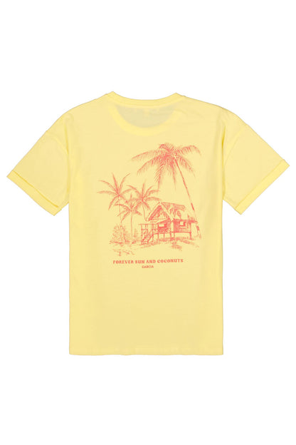 GARCIA ALOHA T-SHIRT - LUSH LEMON