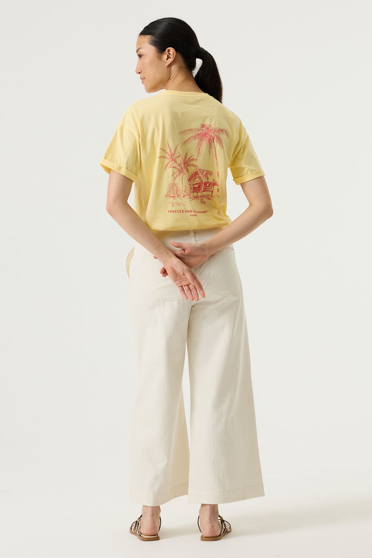 GARCIA ALOHA T-SHIRT - LUSH LEMON