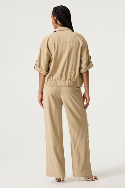 GARCIA BEIGE JACKET - SALT SAND