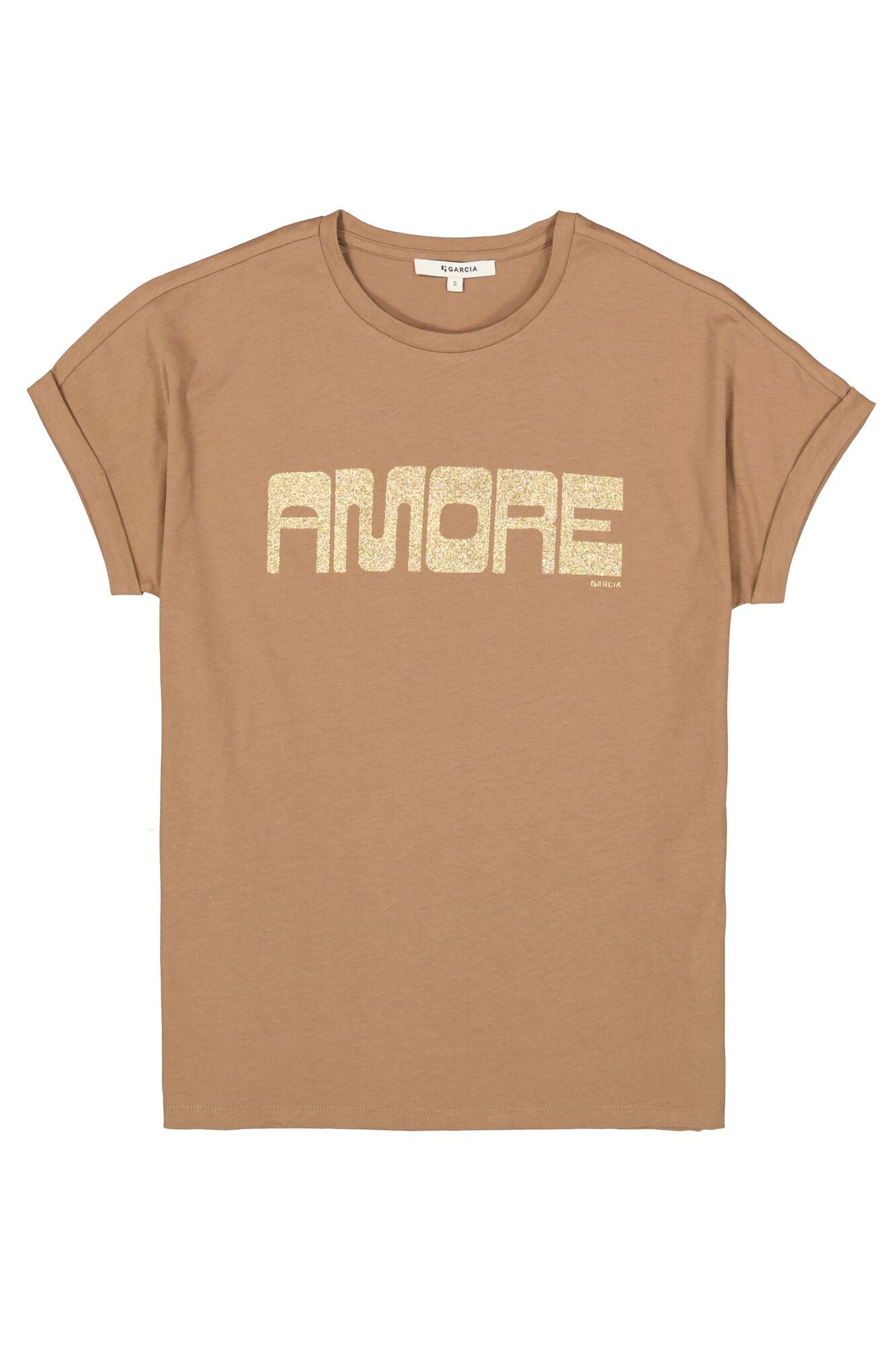GARCIA LADIES T-SHIRT - SOFT TAUPE