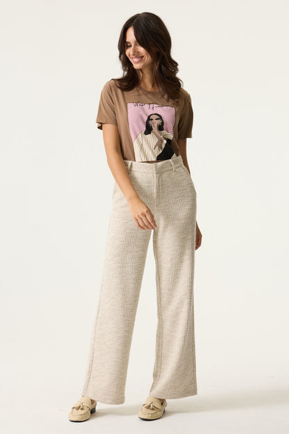 GARCIA T-SHIRT -  SOFT TAUPE
