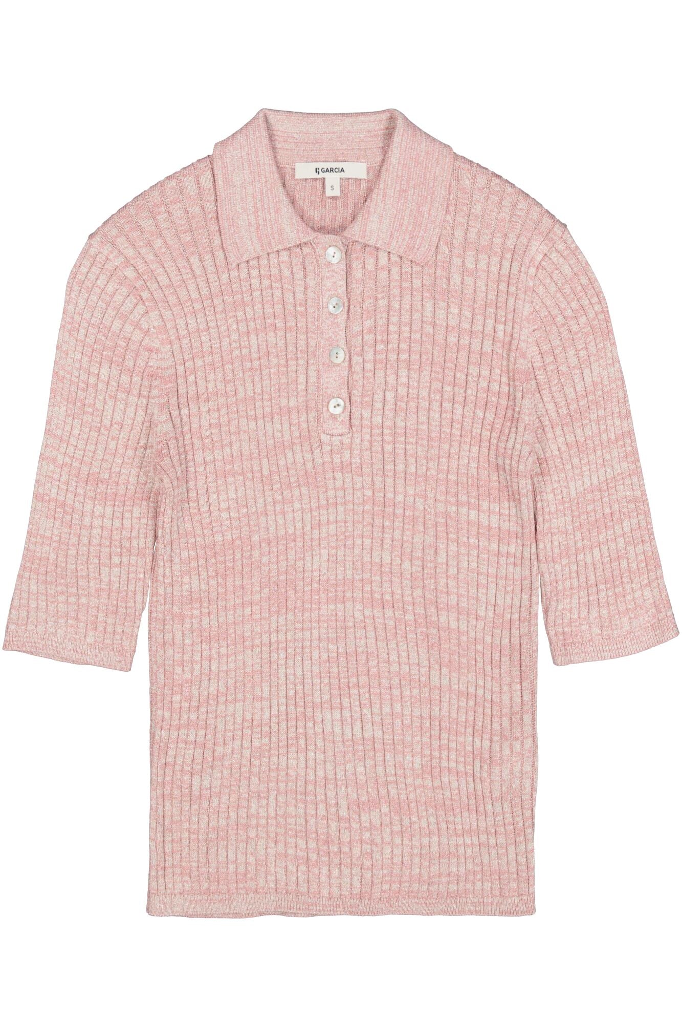 GARCIA POLO SWEATER - DUSTY MELEE