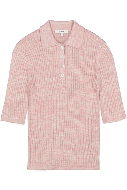 GARCIA POLO SWEATER - DUSTY MELEE