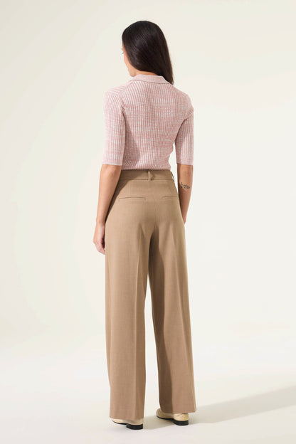 GARCIA POLO SWEATER - DUSTY MELEE
