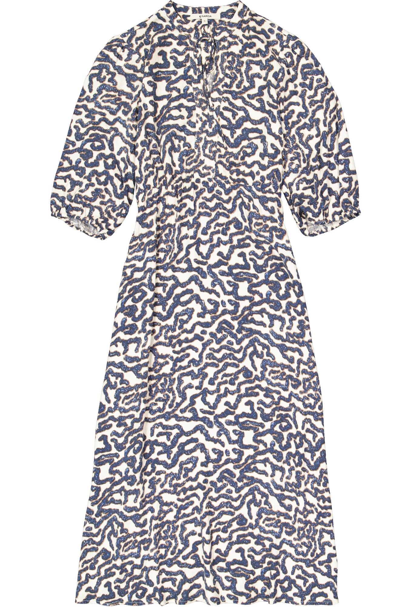 GARCIA SHORT SLEEVE DRESS - OFF WHITE