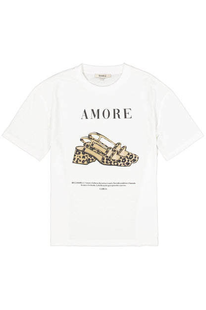 GARCIA PRINT T-SHIRT - OFF WHITE