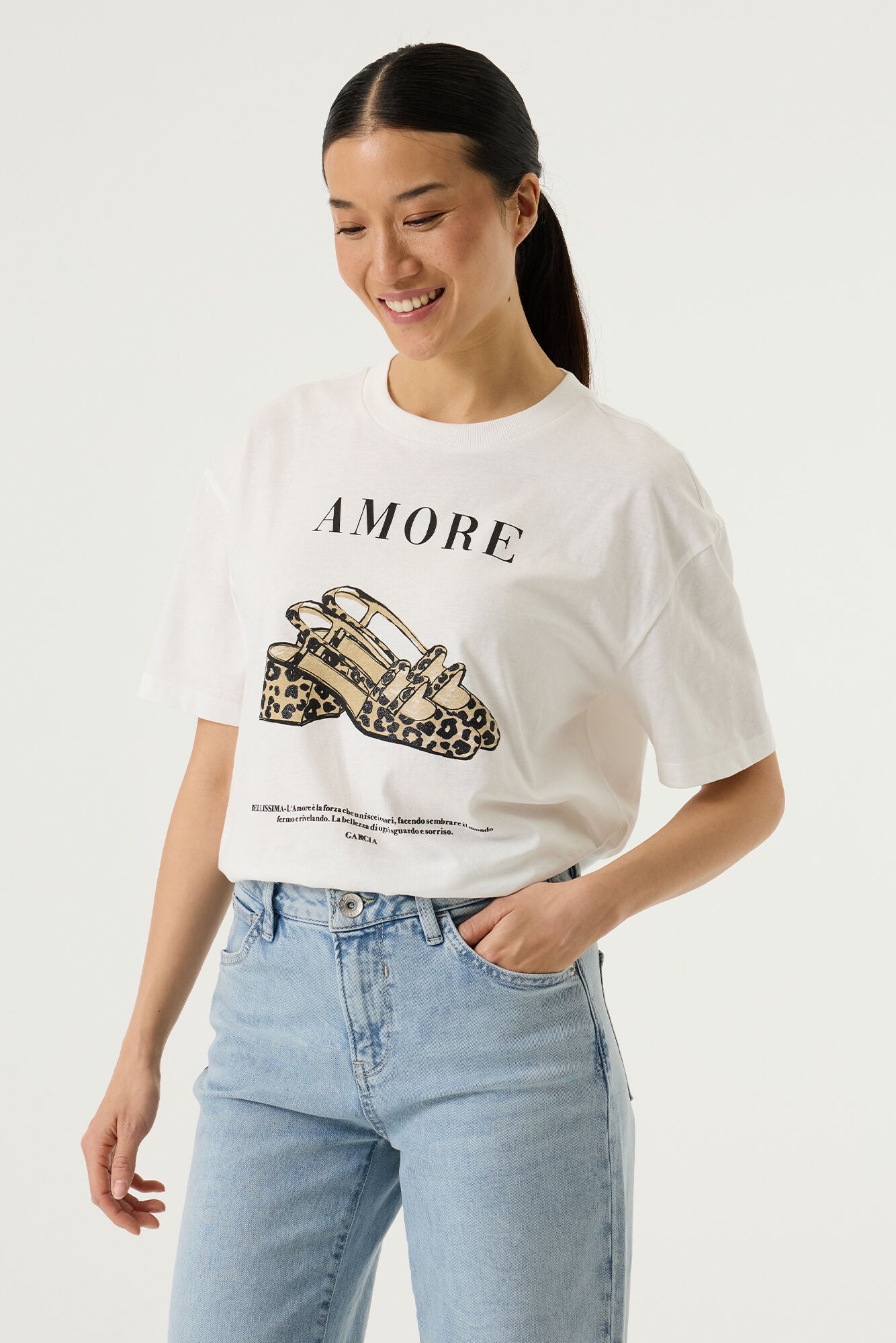 GARCIA PRINT T-SHIRT - OFF WHITE