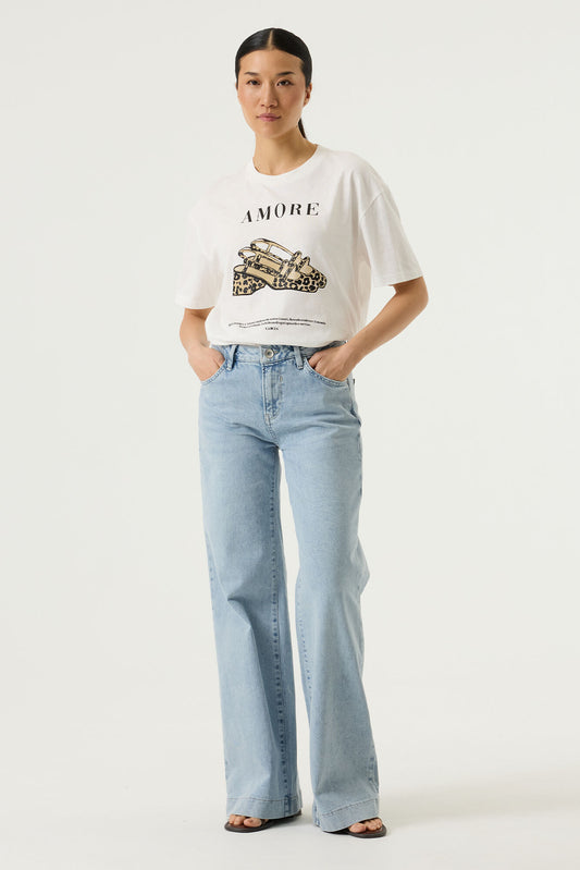GARCIA PRINT T-SHIRT - OFF WHITE