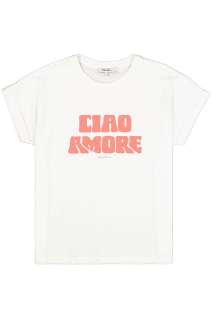 GARCIA CIAO T-SHIRT - OFF WHITE