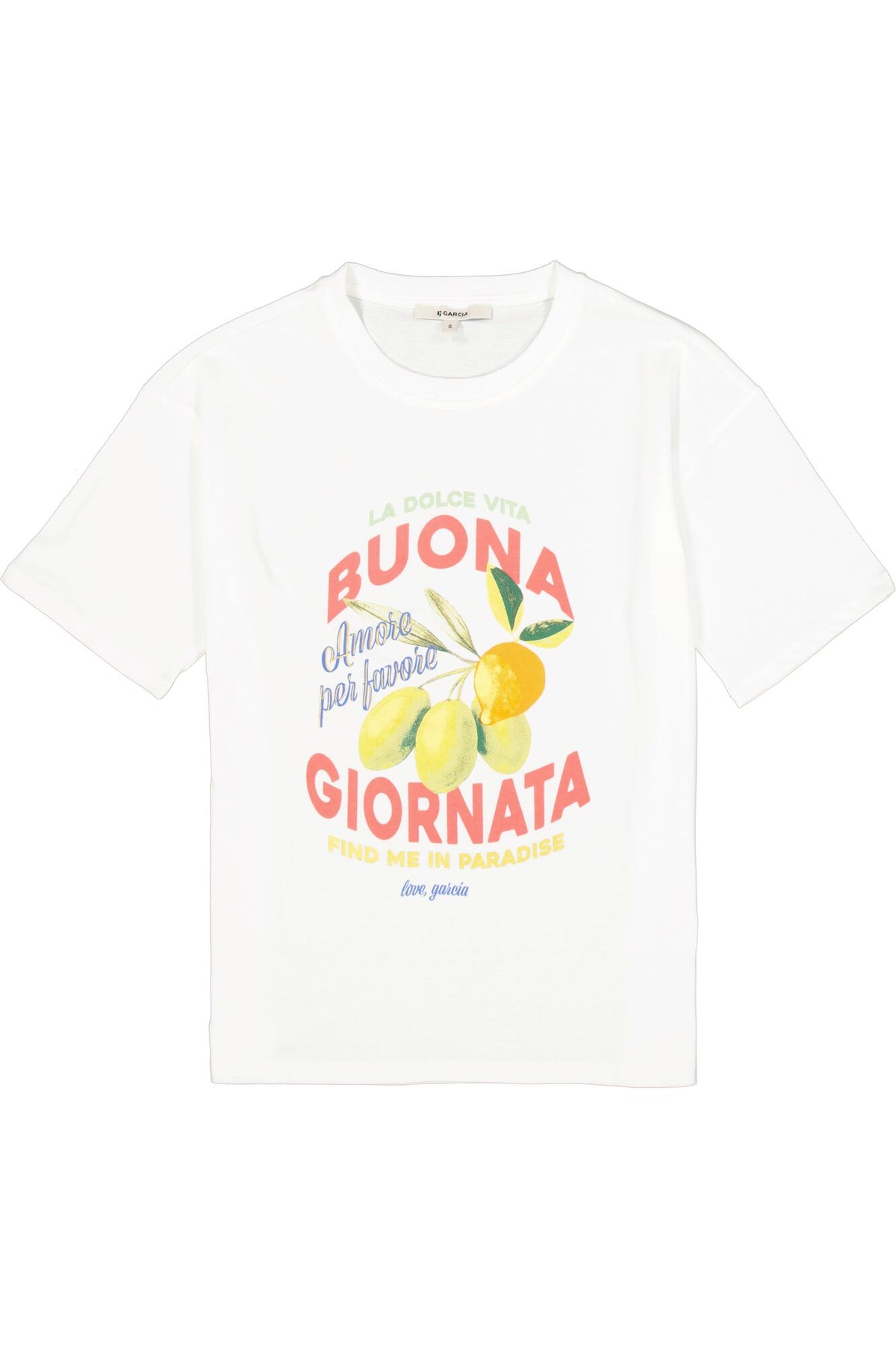 GARCIA BUONA T-SHIRT - OFF WHITE