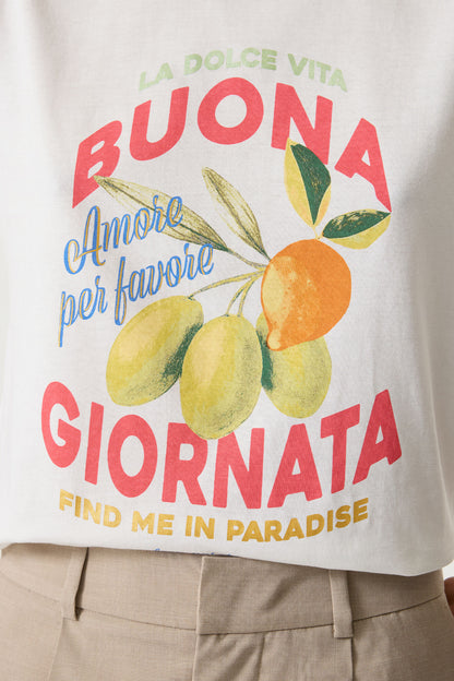 GARCIA BUONA T-SHIRT - OFF WHITE