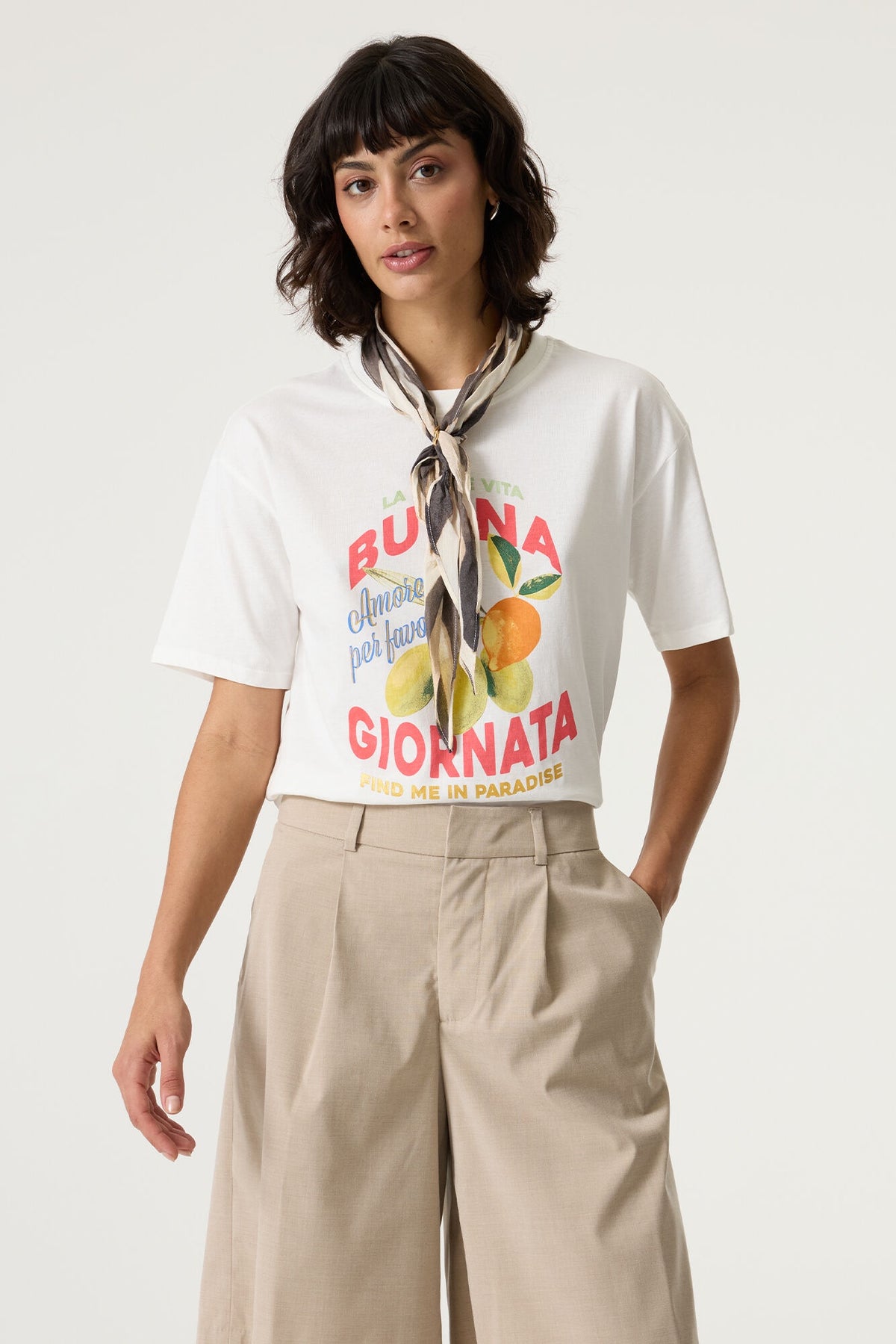 GARCIA BUONA T-SHIRT - OFF WHITE
