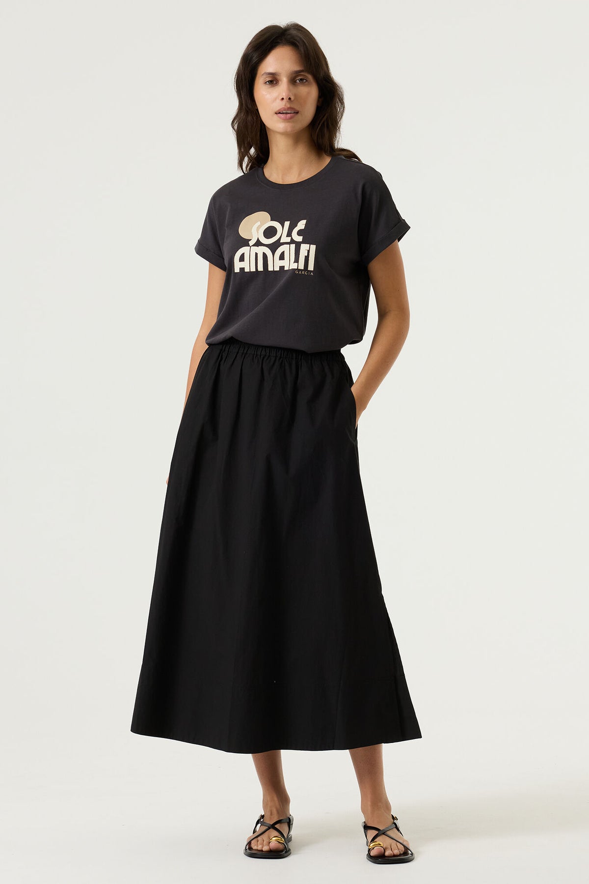 GARCIA ANTRACITE T-SHIRT - GREY