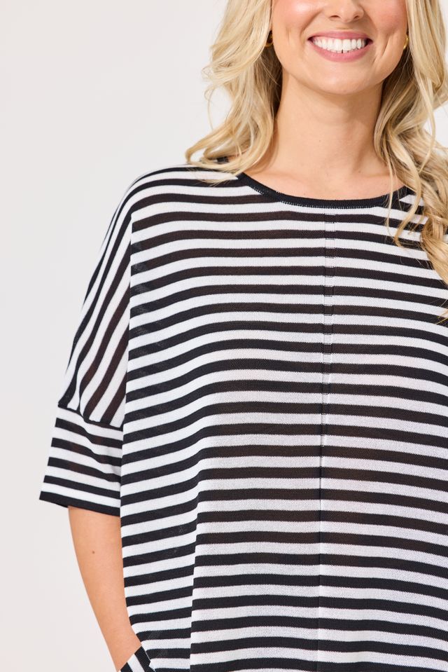 LEMON TREE DESIGN - CANDELA KNIT - WHITE BLACK