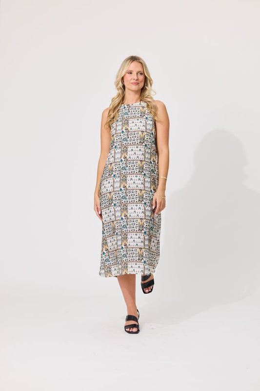 LEMON TREE DESIGN - NOA DRESS - HERATI PRINT