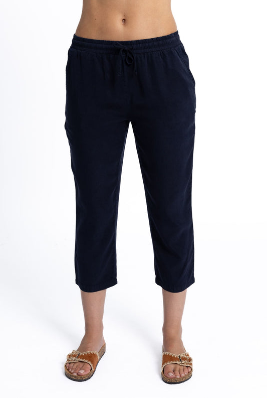 HUMIDITY LIFESTYLE LA LIDO PANT - NAVY