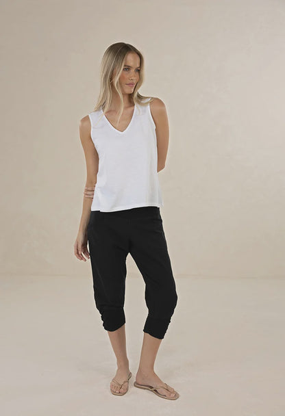 HUMIDITY LIFESTYLE CASTAWAY PANT - BLACK