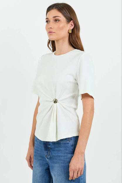 STORIES BE TOLD - HELM S/S TEE - WHITE