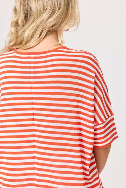 LEMON TREE DESIGN - CANDELA KNIT - WHITE ORANGE