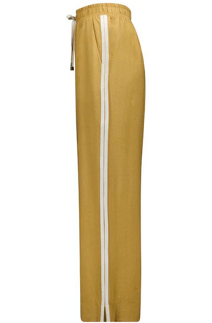 MOKE NZ - INDIANA WIDE LEG PANTS - BISCUIT - INDIANABISC