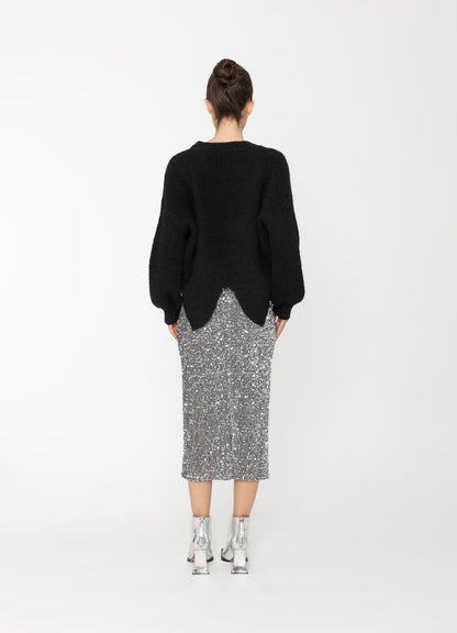 BLACKLIST AIRE CARDIGAN - BLACK