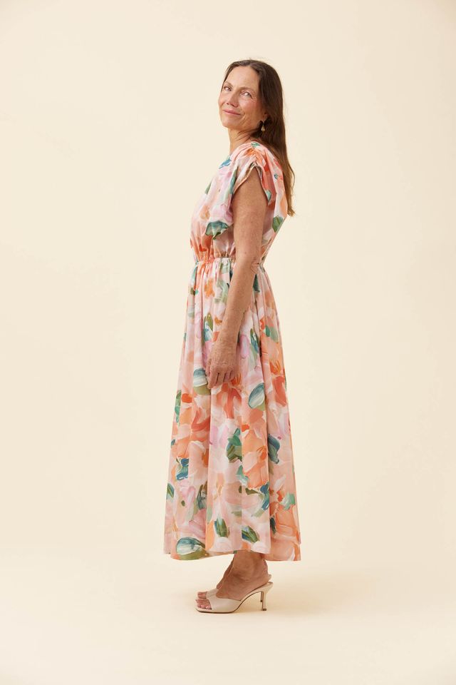 ISLE OF MINE ROSA REVERSIBLE MAXI DRESS - FLORAL