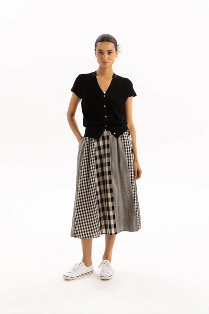 TWO BY TWO GINA TOP - BLACK
