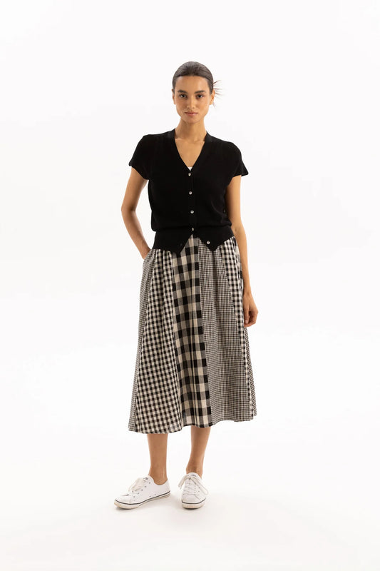 TWO BY TWO GINA TOP - BLACK
