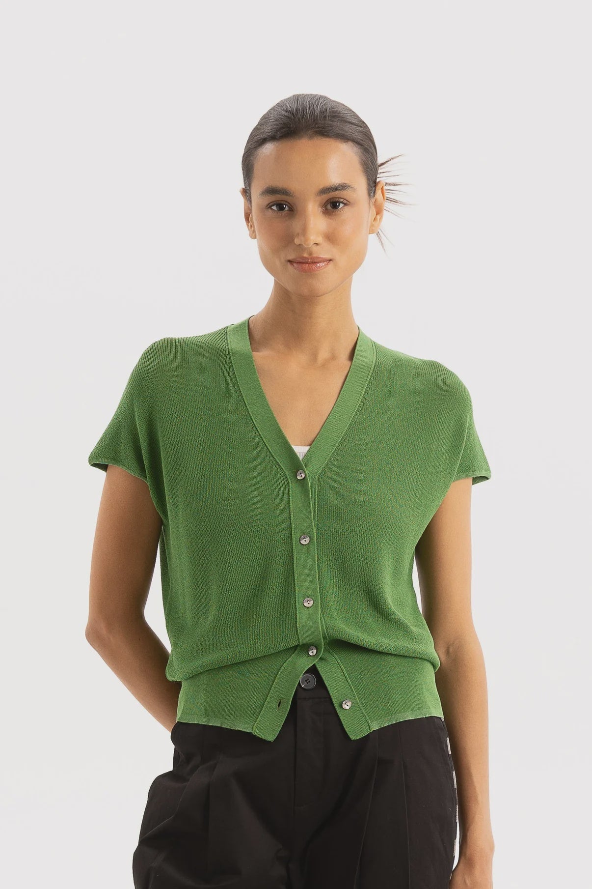 TWO BY TWO GINA TOP - GREEN