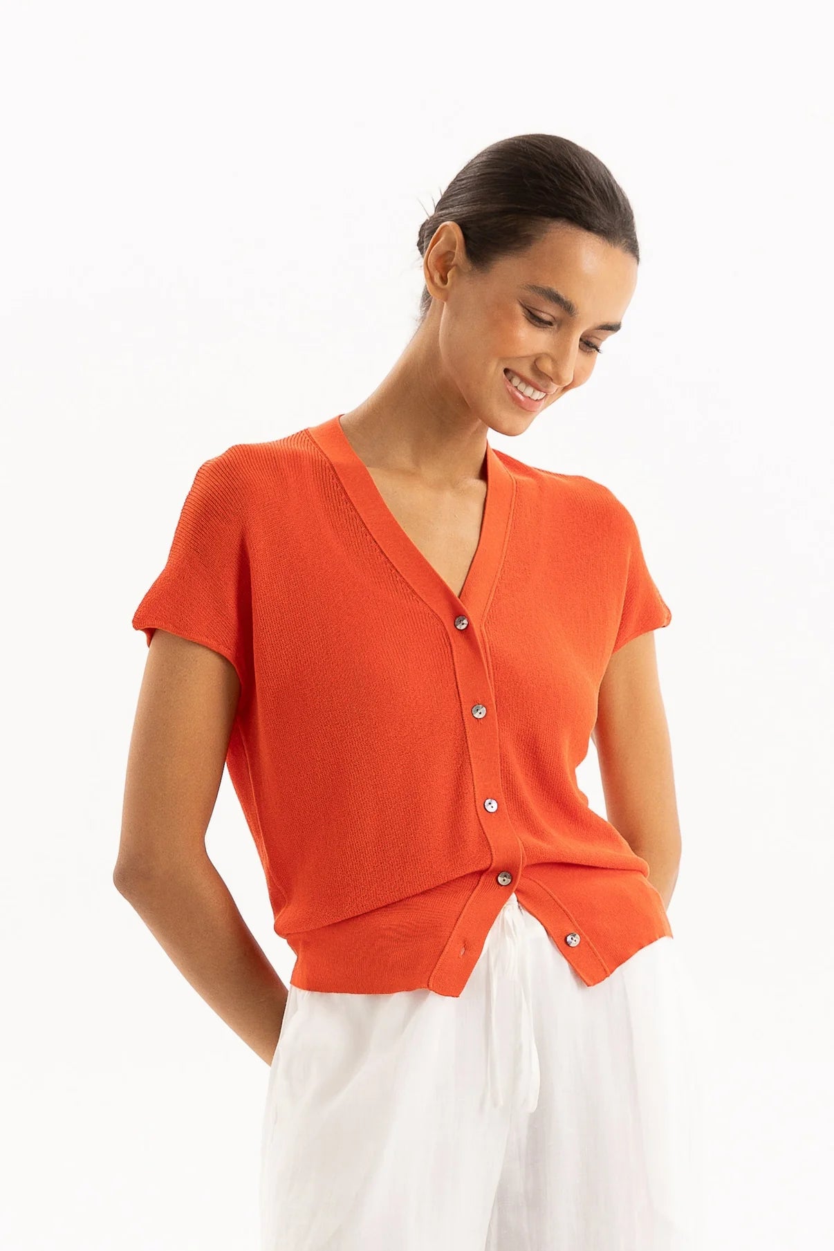 TWO BY TWO GINA TOP - ORANGE