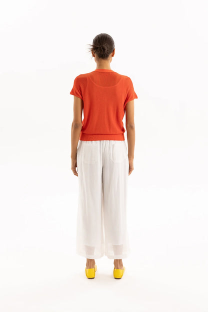 TWO BY TWO GINA TOP - ORANGE