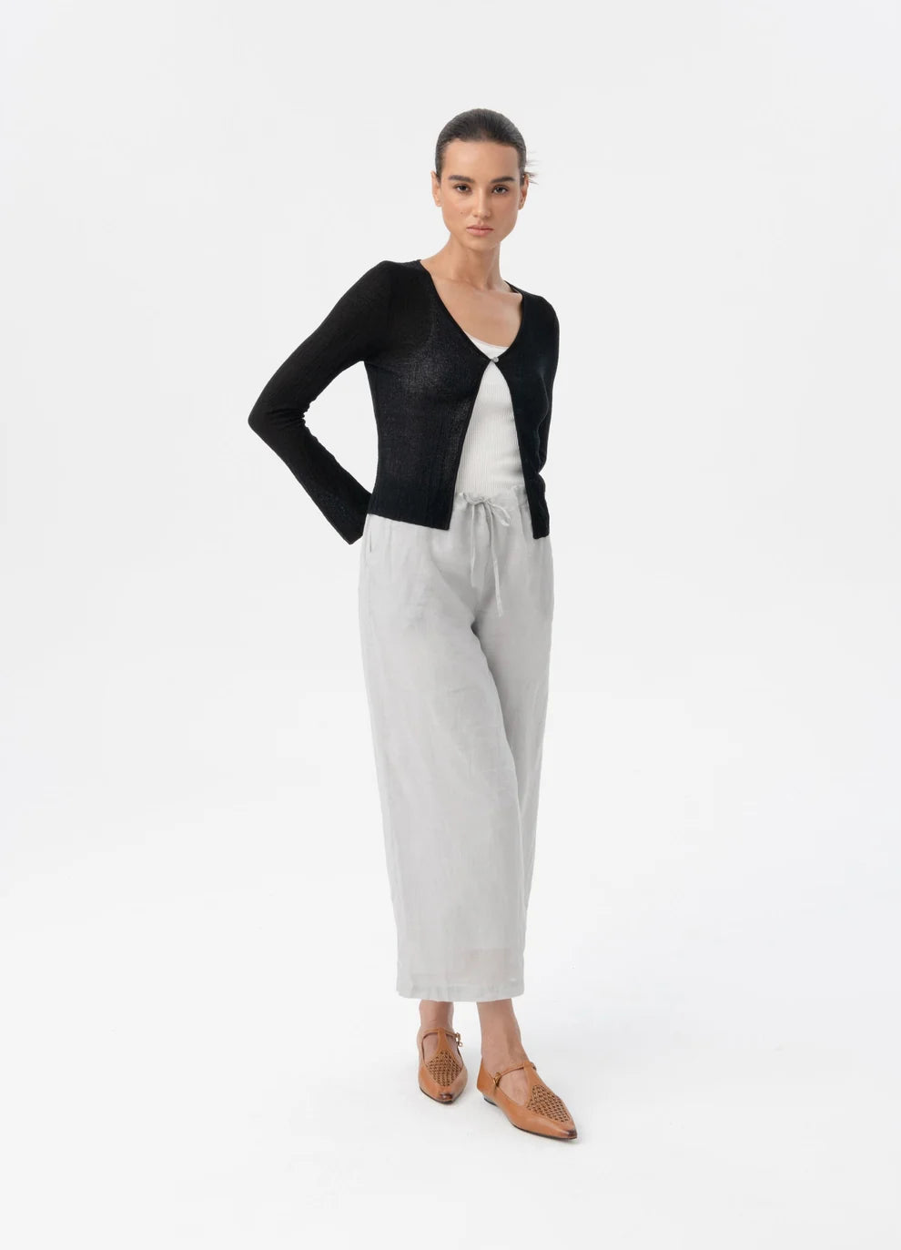 BLACKLIST MILLY  PANTS - SILVER