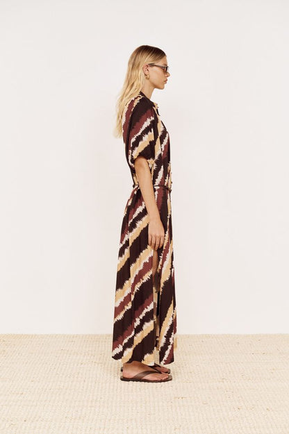 MINK PINK GRETA MAXI DRESS - STRIPE