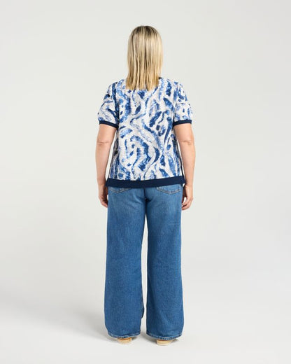SEDUCE ZOE TOP - BLUE MIST