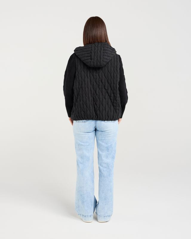 ZAFINA JOSSIE JACKET - BLACK