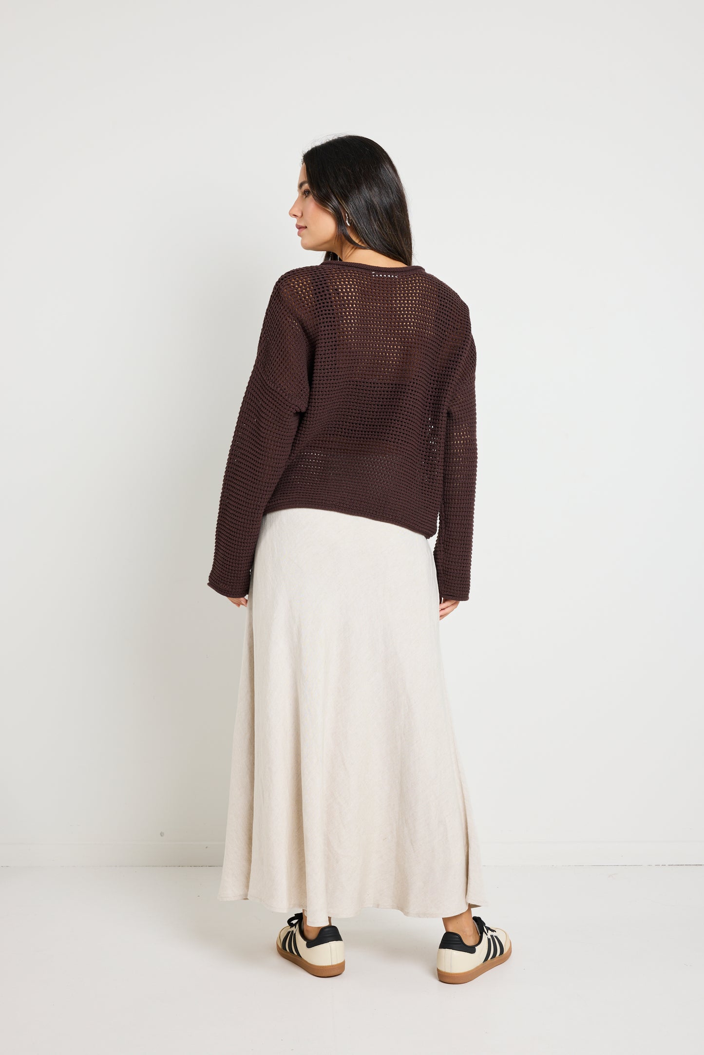 RE:UNION LAGOS MAXI SKIRT - NATURAL
