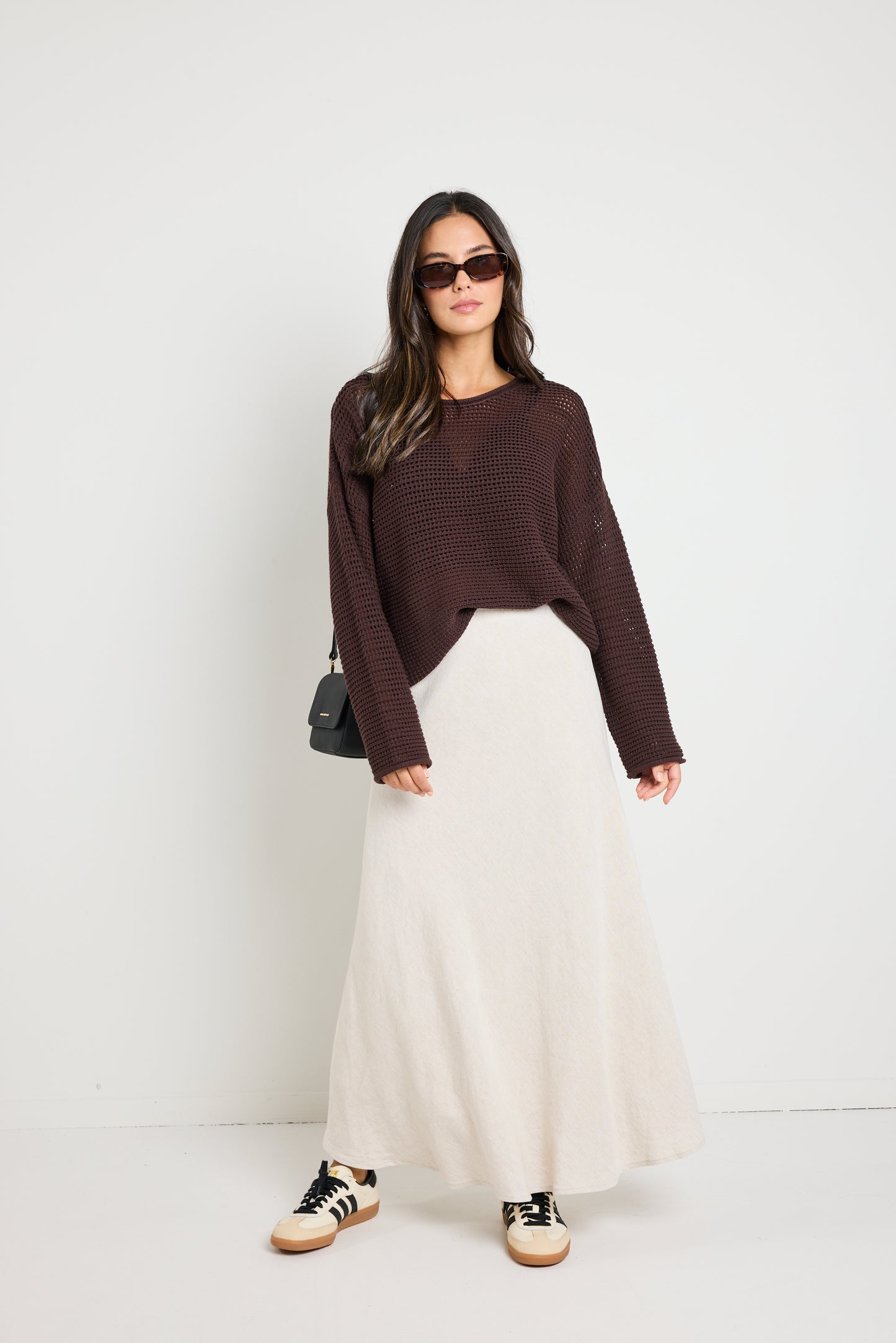 RE:UNION LAGOS MAXI SKIRT - NATURAL