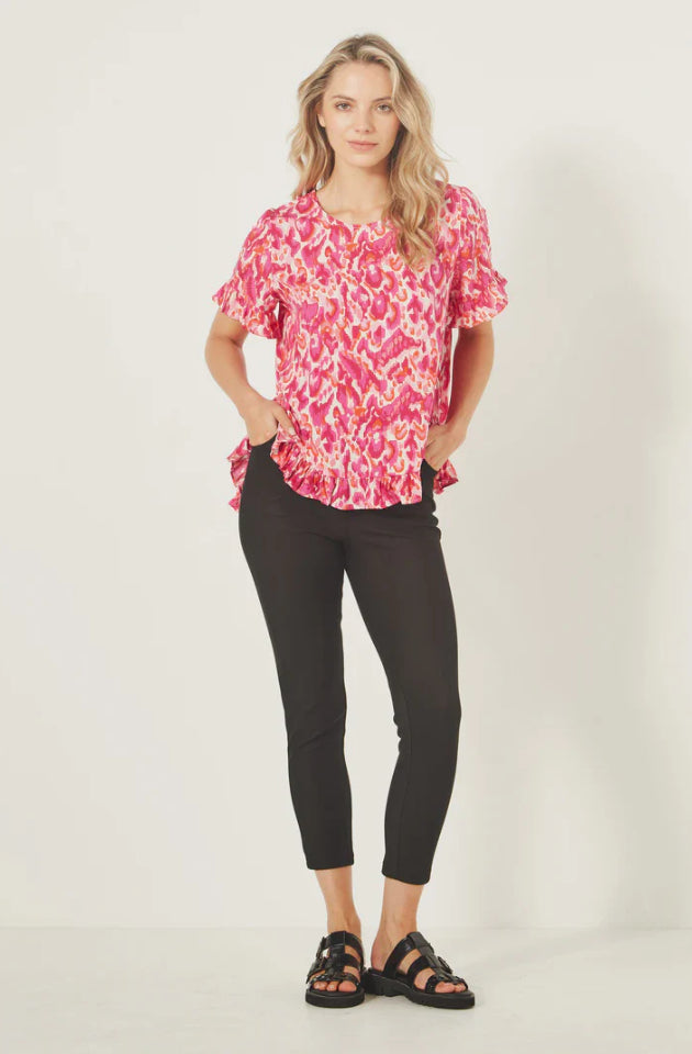 LEMON TREE DESIGN GEMMA CLASSIC PANT - BLACK - 039LTSS24