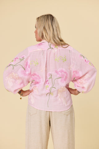 LIBERTINE THE LABEL - BELLE BLOUSE - MARSHMALLOW
