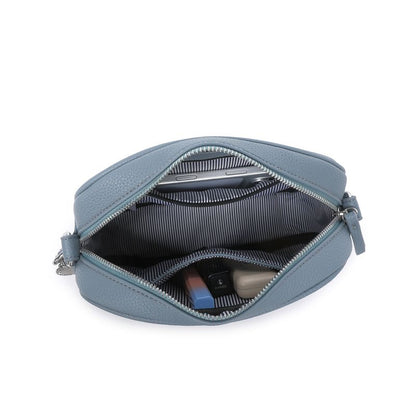 BLACK CAVIAR BAGS - INDIE CROSSBODY - OCEAN BREEZE BLUE